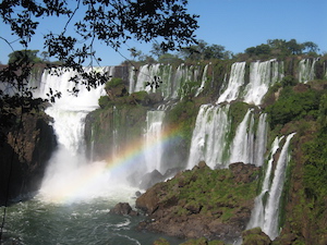 Argentina and Brazil from_braz_side Iguassu Falls -