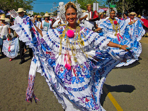 Panama Blue-Pollera